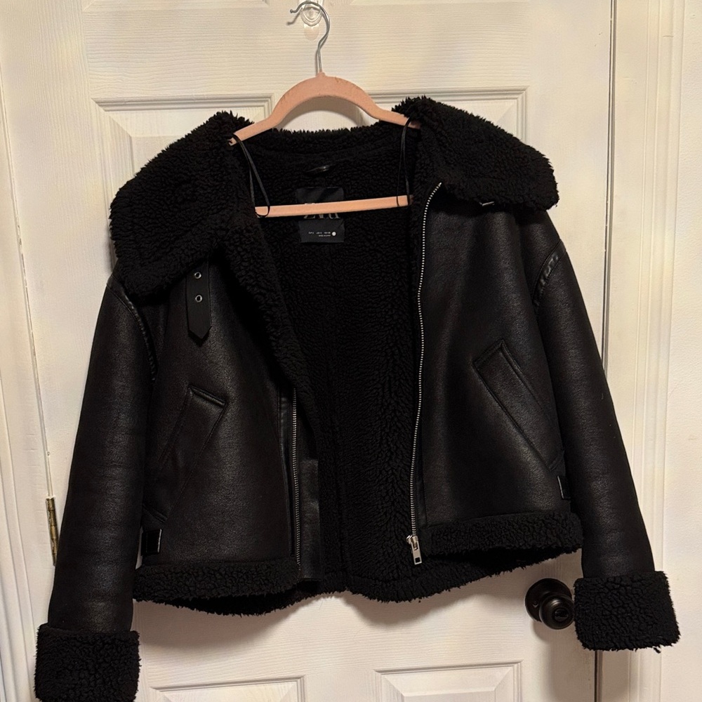 Zara Sherpa Jacket